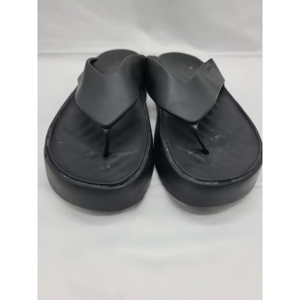 Crocs Getaway Platform Sandals Womens 9 Black